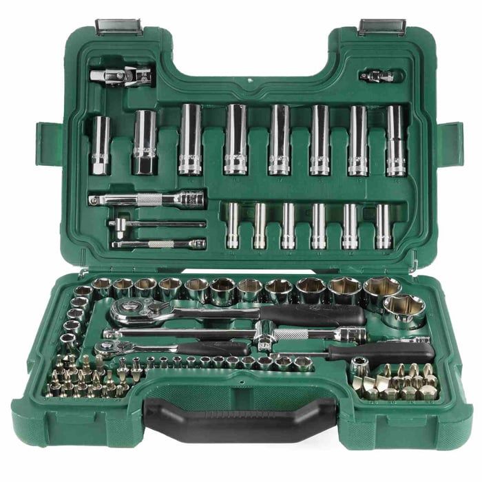 Bộ Tuýp Sata 09013 86 Chi Tiết 1/4 Inch Và 1/2 Inch Chính Hãng - hình ảnh sản phẩm thực tế 1