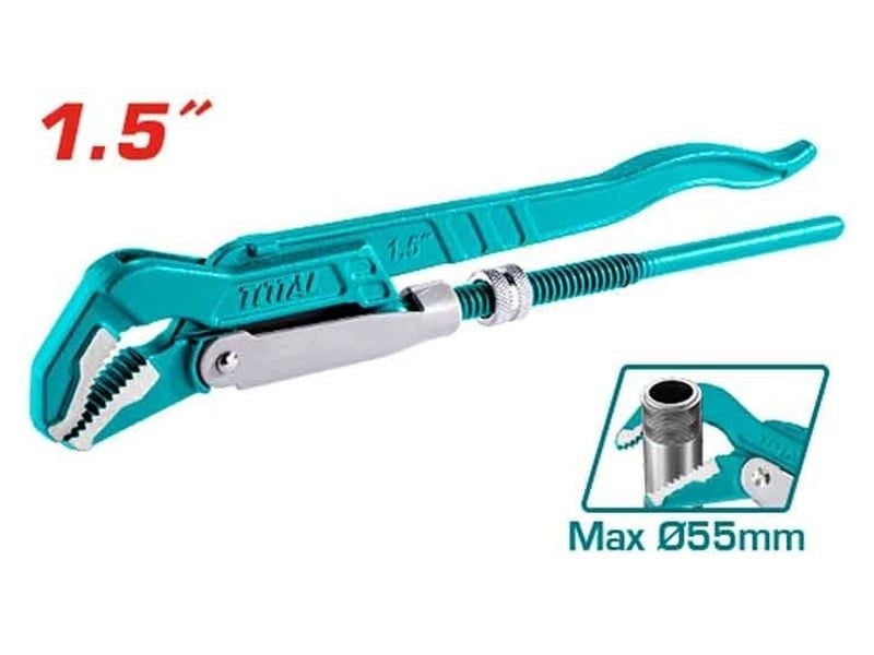 1.5" Mỏ lết kiểu thụy điển 45 độ Total THT172153