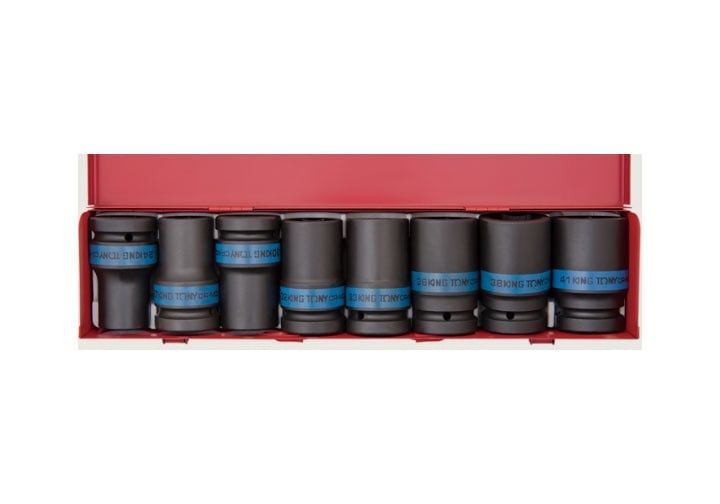 Bộ đầu tuýp 1" 24–41mm (8 chi tiết) Kingtony 8409MP