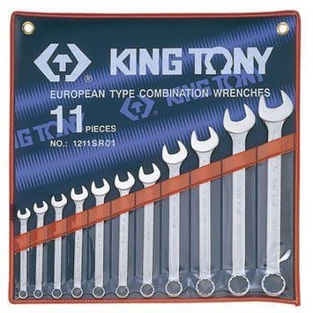 Bộ cờ lê vòng miệng hệ inch 11 cái Kingtony 1211SR01 - hình ảnh sản phẩm thực tế 1