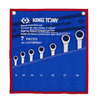 Ảnh thu nhỏ Bộ cờ lê vòng miệng tự động 7 chi tiết 8-19mm Kingtony 12107MRN01 1