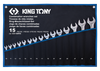 Ảnh thu nhỏ Bộ cờ lê vòng miệng siêu nhẹ 10-32mm 15 món KINGTONY 12D15MRN 1