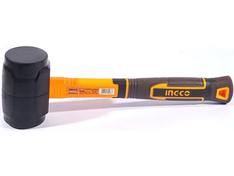 16Oz Búa cao su đen Ingco HRUH8816 - hình ảnh sản phẩm thực tế 1