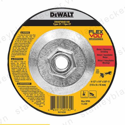 Đá cắt kim loại 125 x 3 x 22mm T27 Dewalt - hình ảnh sản phẩm thực tế 1