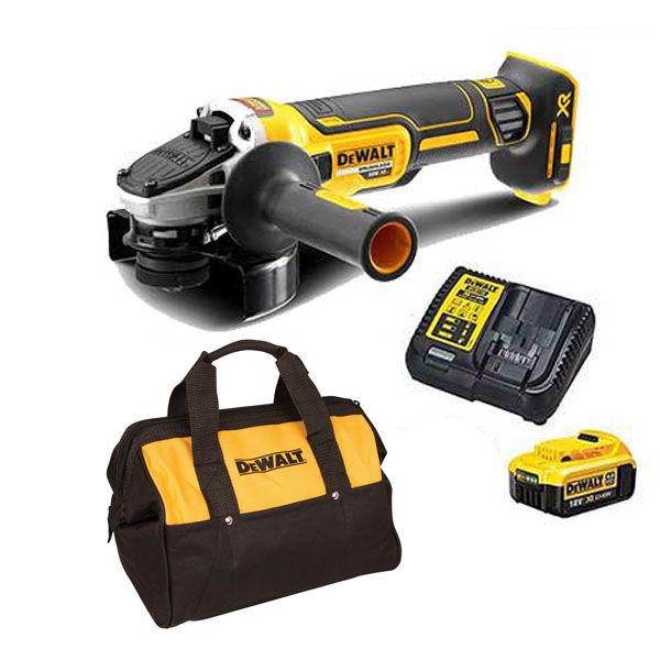 Máy mài cầm tay 20V Dewalt DCG405M1 - hình ảnh sản phẩm thực tế 1