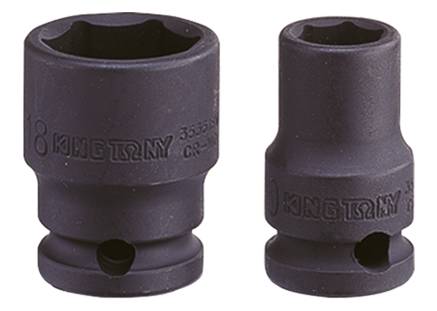 3/8” Đầu tuýp lục giác hệ mét Kingtony 353510M