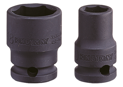 3/8” Đầu tuýp lục giác hệ mét Kingtony 353519M