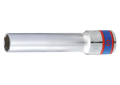 8mm Đầu tuýp 6 góc 1/2" dài 120mm Kingtony 425508M