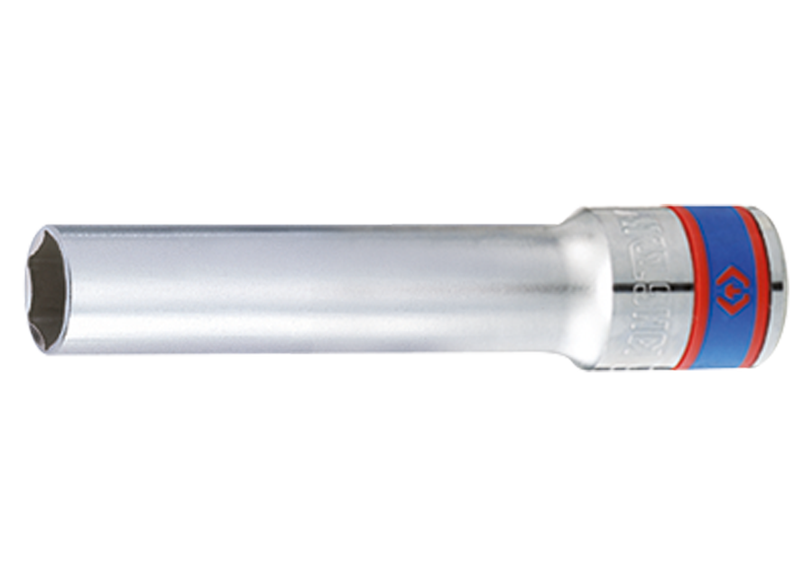 12mm Đầu tuýp 6 góc 1/2" dài 120mm Kingtony 425512M