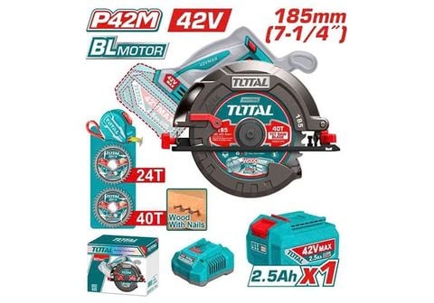 Máy Cưa Đĩa Dùng Pin 42V Total TSLI4218511