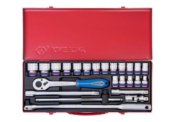 1/2″ Bộ tuýp lục giác 24 chi tiết Kingtony 4324MR