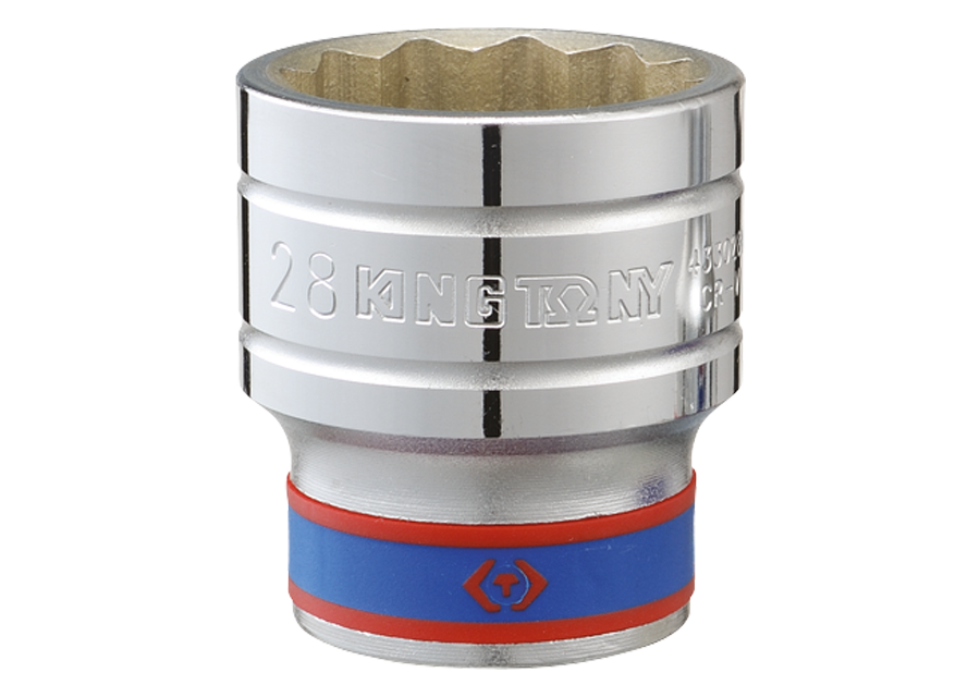 Tuýp 1/2 inch hệ mét 12 cạnh KINGTONY 433027M - hình ảnh sản phẩm thực tế 1