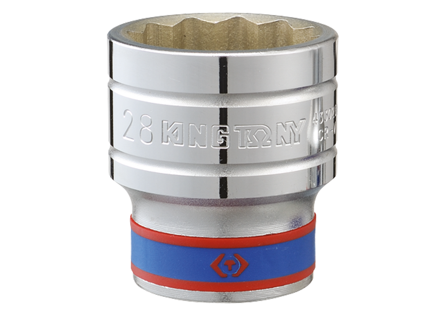 Tuýp 1/2 inch hệ mét 12 cạnh KINGTONY 433019M - hình ảnh sản phẩm thực tế 1