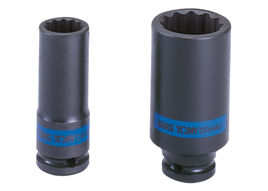 Đầu khẩu 12 cạnh hệ mét loại dài KINGTONY 443013M - hình ảnh sản phẩm thực tế 1