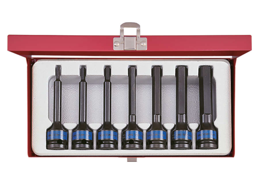 Bộ tuýp lục giác dài 1/2 inch 7 chi tiết Kingtony 4457MP - hình ảnh sản phẩm thực tế 1