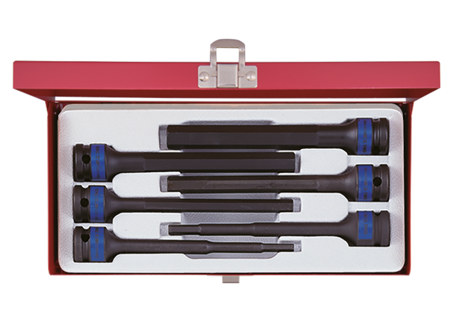 Bộ tuýp đầu lục giác Kingtony 4476MP loại 1/2 6 chi tiết (H5-H14) - hình ảnh sản phẩm thực tế 1