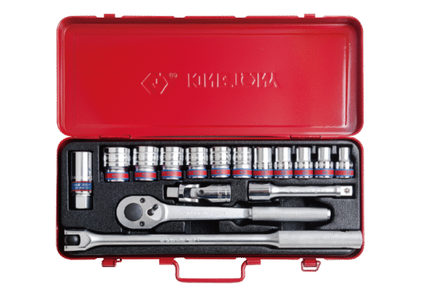 1/2″ Bộ tuýp lục giác 16 chi tiết Kingtony 4516SR
