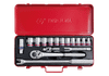 Ảnh thu nhỏ 1/2″ Bộ tuýp lục giác 16 chi tiết Kingtony 4516SR 1