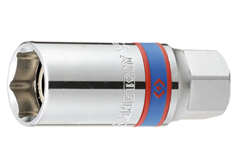 1/2″ Đầu tuýp vặn bugi 6 cạnh có từ tính Kingtony 466516C