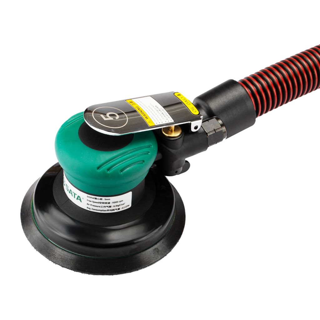 Máy Chà Nhám Khí Nén Sata 02668 5 Inch Chính Hãng - hình ảnh sản phẩm thực tế 1