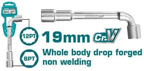 Chìa vặn góc L 19mm THWL1906 TOTAL - hình ảnh sản phẩm thực tế 1
