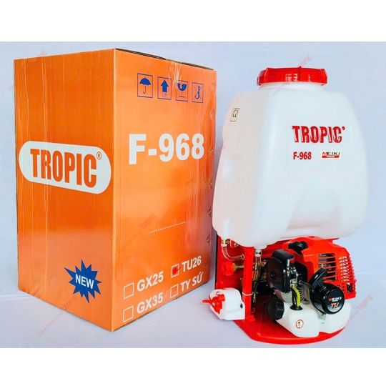 Máy phun thuốc 2 thì F-968 TU26 Mitsubishi - Meiki - hình ảnh sản phẩm thực tế 1