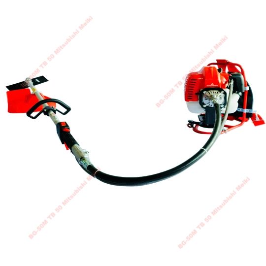 Máy cắt cỏ ba lô 2 thì Mitsubishi BG-50M (VOLGA) - hình ảnh sản phẩm thực tế 3