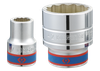 Ảnh thu nhỏ Đầu khẩu 12 cạnh tiêu chuẩn 3/4 inch hệ mét KINGTONY 633026M 1