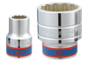 Ảnh thu nhỏ Đầu khẩu 12 cạnh tiêu chuẩn 3/4 inch hệ mét KINGTONY 633036M 1