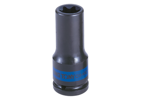 24mm Đầu Tuýp Lục Giác Sao Đen 3/4" Dài Kingtony 647524M
