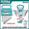 Ảnh thu nhỏ Bộ 24 cờ lê miệng vòng xoay 72T TOTAL THT103RK246 (8-19mm) - Thép Cr-Mo 1