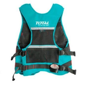 Áo gi lê 12 túi đựng đồ nghề Total TTVT1601 - hình ảnh sản phẩm thực tế 2