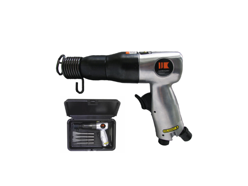 Bộ Búa Hơi Đục Bê Tông Kawasaki KPT-52K Chính Hãng – 4 Mũi Đục - hình ảnh sản phẩm thực tế 1