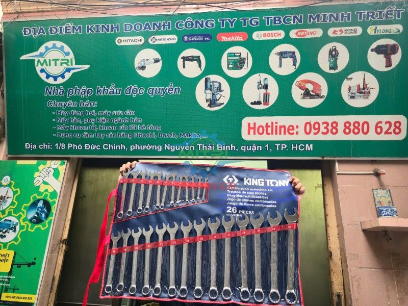 Bộ Vòng Miệng Kingtony 1226MR 26 Cái Hệ Mét 6–32mm Chính Hãng - hình ảnh sản phẩm thực tế 5