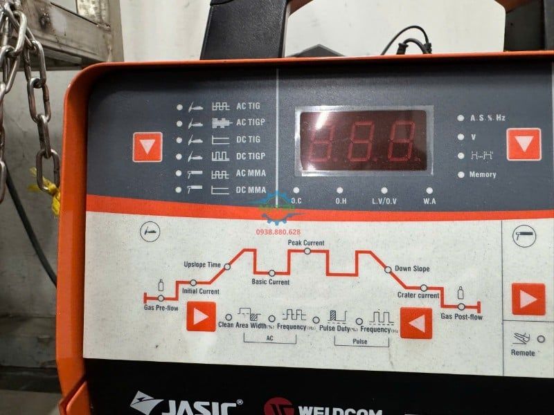 Máy Hàn TIG Xung AC/DC TIG500P AC/DC E312 Có Sẵn Tại Minh Triết Cho Xưởng Công Nghiệp - hình ảnh sản phẩm thực tế 6