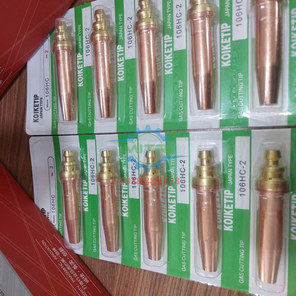 Béc Cắt Oxy Gas Koike 106-HC Chính Hãng Có Sẵn Tại Minh Triết Đang Giao Cho Công Ty Cơ Khí Dầu Khí - hình ảnh sản phẩm thực tế 3
