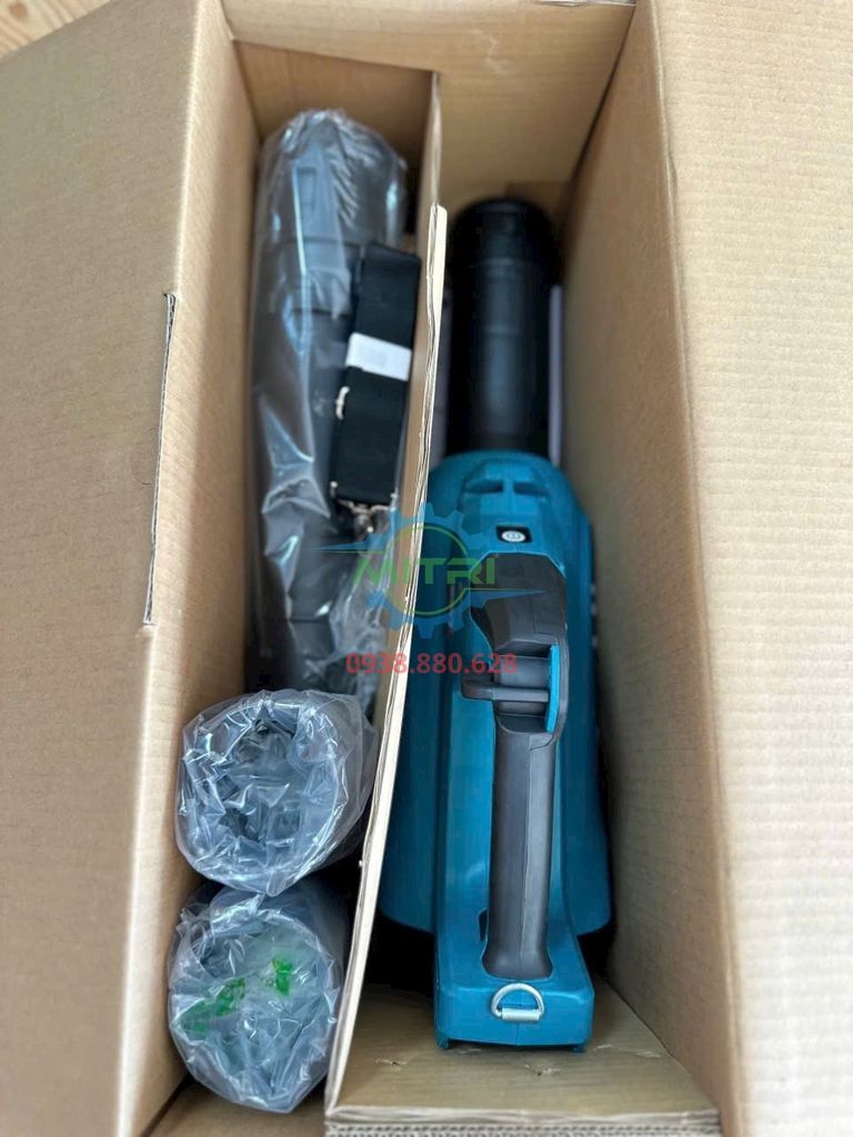 Máy Thổi Dùng Pin Makita UB001GZ (BL)(40V MAX) Chính Hãng Có Sẵn Tại Minh Triết Đang Giao Cho Công Ty Cơ Khí Dầu - hình ảnh sản phẩm thực tế 7