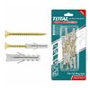 Ảnh thu nhỏ Bộ 10 tắc kê và vít ST5.0x50mm Total WJSPK5005512 1