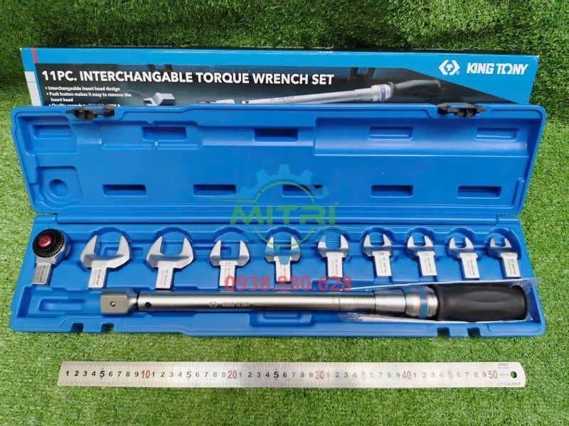 Bộ Cờ Lê Lực 11 Chi Tiết Kingtony 345202D11MR Chính Hãng – 40-200Nm, Đầu Rời 14x18mm - hình ảnh sản phẩm thực tế 3