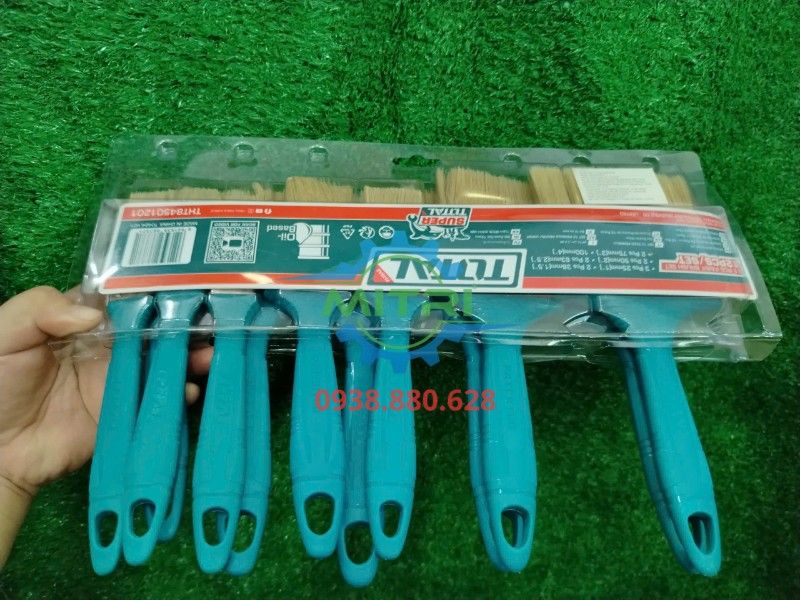Bộ 12 Cây Cọ Sơn Total THT84501201 - hình ảnh sản phẩm thực tế 2
