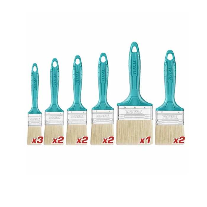 Bộ 12 Cây Cọ Sơn Total THT84501201 - hình ảnh sản phẩm thực tế 1