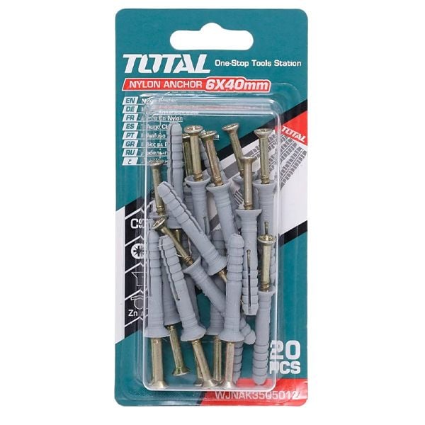Bộ tắc kê neo 3.5x50mm Total WJNAK3505012 - hình ảnh sản phẩm thực tế 1