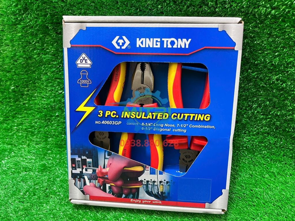 Bộ kìm 3 cái Kingtony 40603GP - hình ảnh sản phẩm thực tế 4