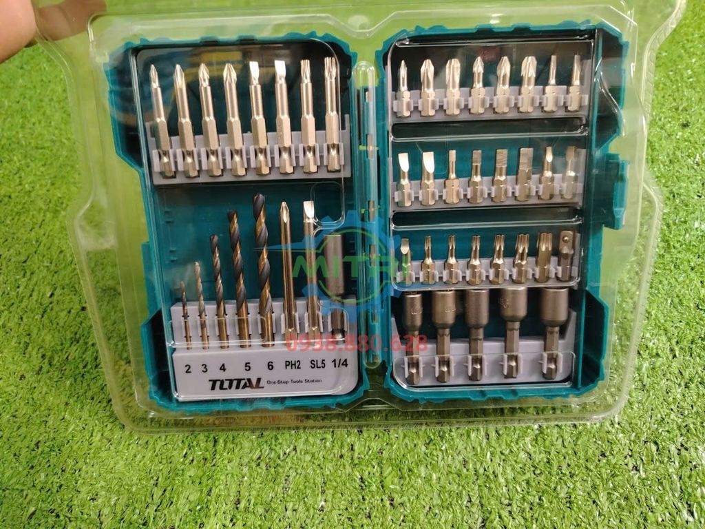 Bộ 45 Mũi Siết Vít Xoắn Total TACSDL24501 Chính Hãng Có Sẵn Tại Minh Triết - hình ảnh sản phẩm thực tế 1