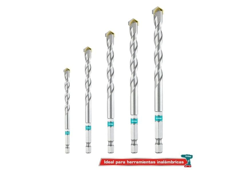 Bộ 5 mũi khoan bê tông Total TACSD6055