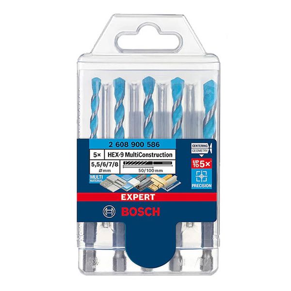 Mũi khoan đa năng Hex-9 (5.5/6/7/8) BOSCH 2608900586 - hình ảnh sản phẩm thực tế 1