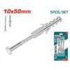 Ảnh thu nhỏ Bộ 5 tắc kê và vít lục giác ST6.5x65mm Total WJSPK7006512 1