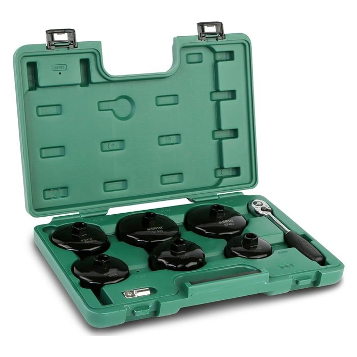 Bộ Cảo Mở Lọc Dầu Xe Hơi 8 Chi Tiết SATA 09703 Chính Hãng - hình ảnh sản phẩm thực tế 1