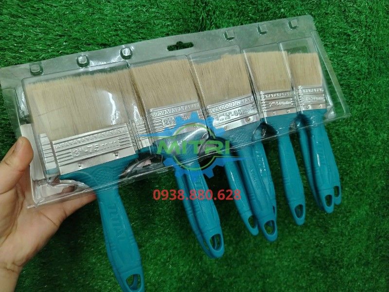 Bộ 12 Cây Cọ Sơn Total THT84501201 - hình ảnh sản phẩm thực tế 3