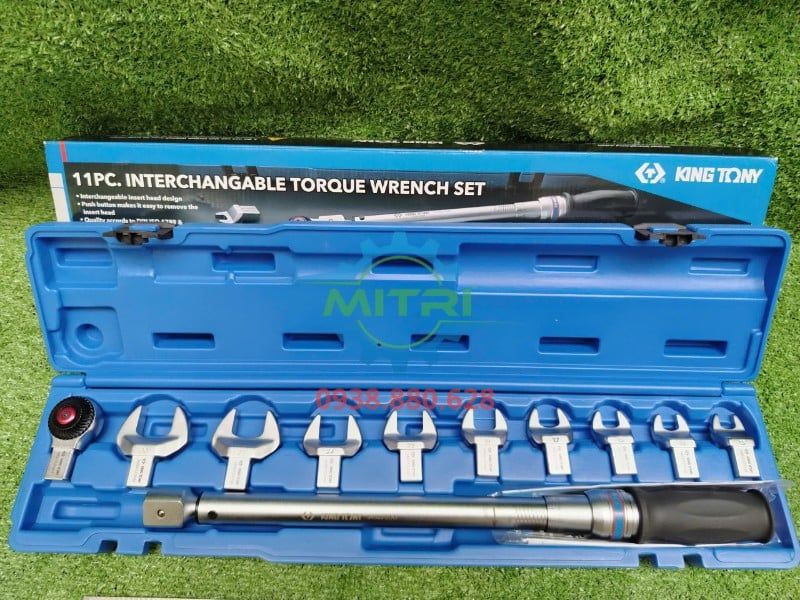 Bộ Cờ Lê Lực 11 Chi Tiết Kingtony 345202D11MR Chính Hãng – 40-200Nm, Đầu Rời 14x18mm - hình ảnh sản phẩm thực tế 2